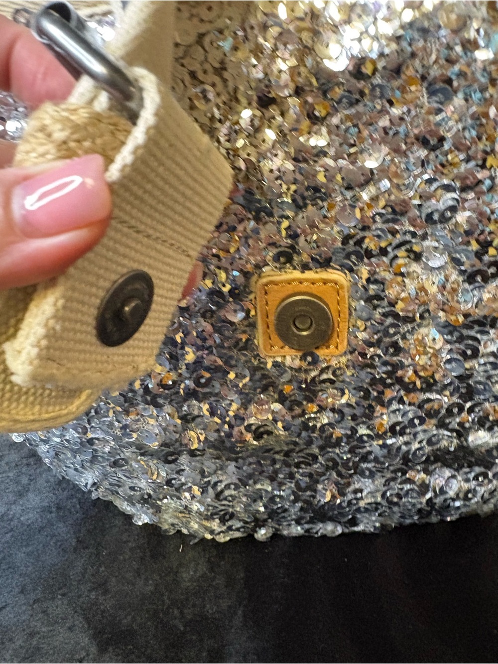 Juicy Couture Sequins Bag (Y2K Vintage) - Picture 10 of 14